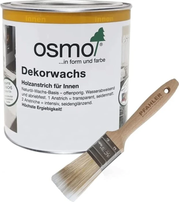 Osmo Dekorwachs 3132 innen graubeige, 375ml
