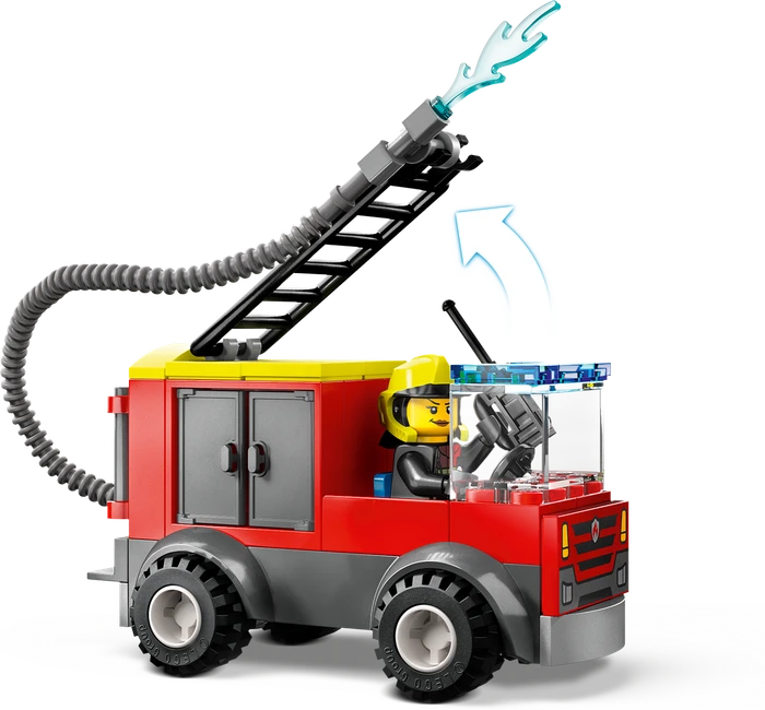 LEGO City - Feuerwehrstation und Löschauto