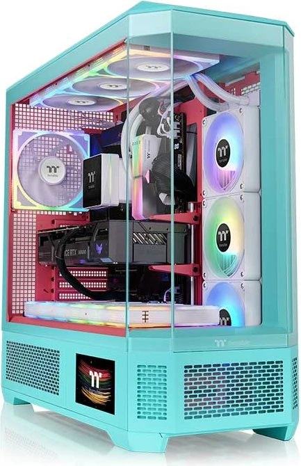 Thermaltake LCD Panel Kit 6.0" für Thermaltake View 600 TG, Monitor Kit, Mint Strawberry