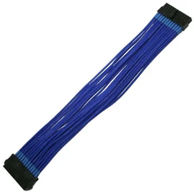 Nanoxia 24-Pin ATX Verlängerung 30cm, sleeved blau (NX24V3EB)