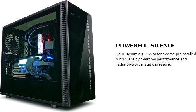 Fractal Design Define S2 Vision Blackout, Glasfenster