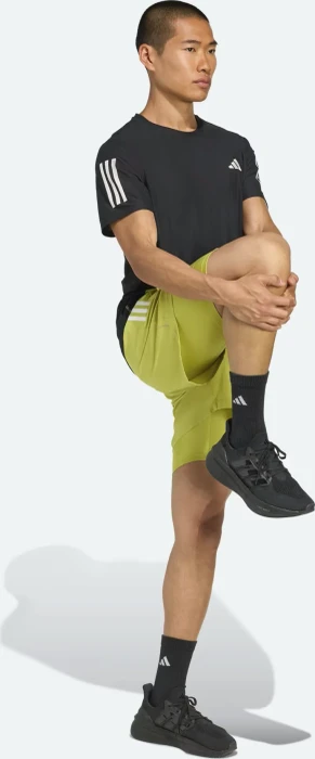 adidas Own The Run Climacool 2in1 Laufhose kurz preloved lime (Herren)