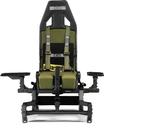 Next Level Racing Flight Seat Pro Boeing Military Edition, schwarz/grün