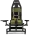 Next Level Racing Flight Seat Pro Boeing Military Edition, schwarz/grün (NLR-S039)