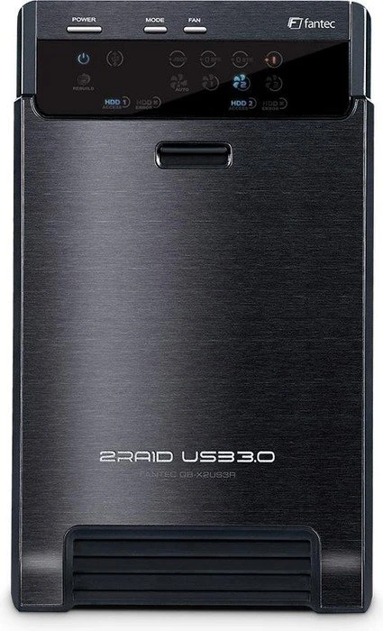 Fantec QB-X2US3R, schwarz, USB-B 3.0