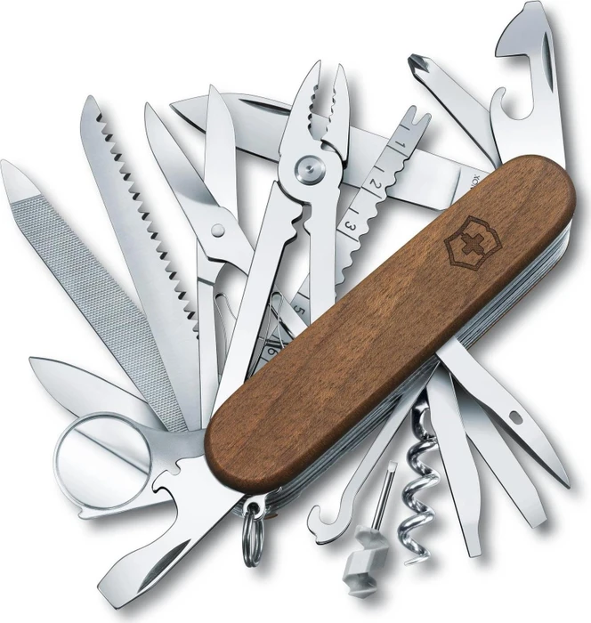 Victorinox SwissChamp Wood Taschenmesser schwarz