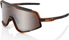 100% Glendale matte translucent brown fade/hiper silver mirror lens
