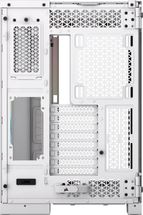 Corsair 6500X RGB iCUE LINK, weiß, Glasfenster