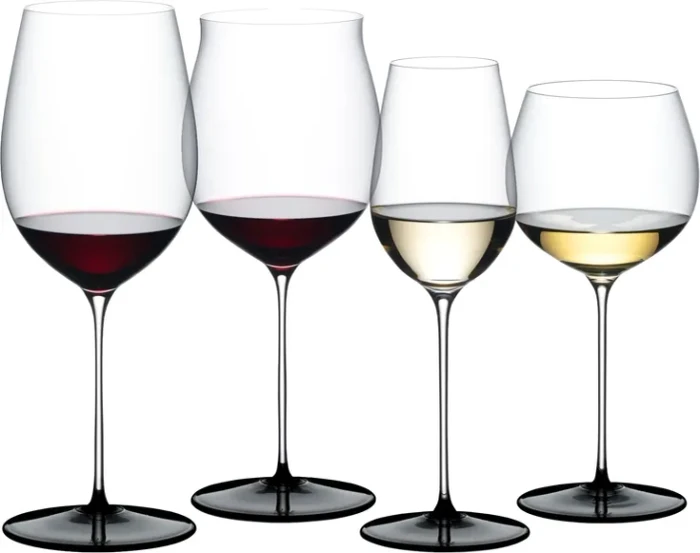 Riedel Fatto A Mano Black Tie Tasting Gläser-Set, 4-tlg.