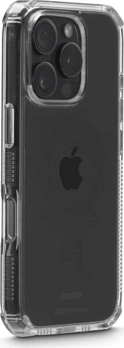 Hama Handyhülle Extreme Protect für Apple iPhone 16 Pro transparent
