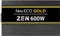 Antec Neo Eco Gold Zen NE600G 600W, ATX 2.4 Vorschaubild