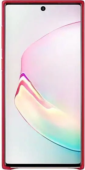 Samsung Leather Cover für Galaxy Note 10 rot