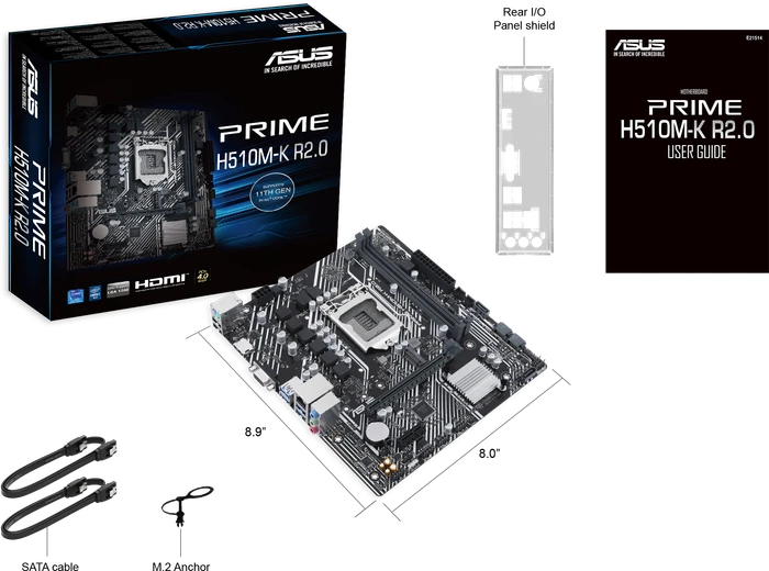 ASUS Prime H510M-K R2.0 (Intel 1200)