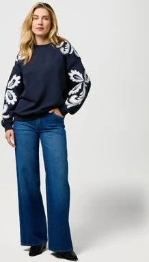 Wrangler World Wide Jeans mid stone (Damen)