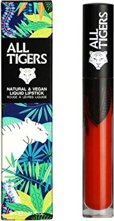 All Tigers Liquid Lipstick Nr. 886 orange red, 8ml