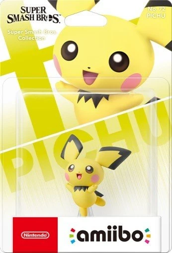Nintendo amiibo Figur Super Smash Bros. Collection Pichu (Switch/WiiU/3DS)