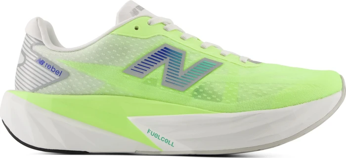 New Balance FuelCell Rebel v5 afterglow/deep end (Herren)