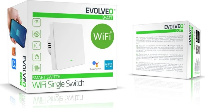 Evolveo WiFi Single Smart-Switch 1-fach
