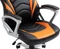 CLP Foxton Kunstleder Gamingstuhl, schwarz/orange Vorschaubild