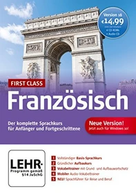 Digital Publishing First Class Sprachkurs Französisch 16.0 (deutsch) (PC)