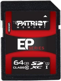 Patriot EP R50/W35 64GB, UHS-I, Class 10