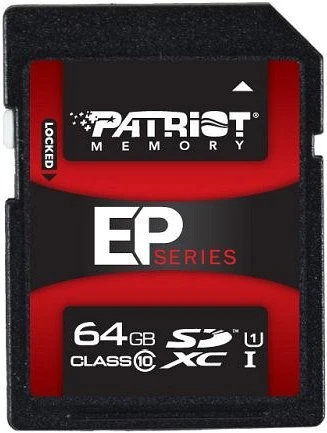 Patriot EP R50/W35 64GB, UHS-I, Class 10