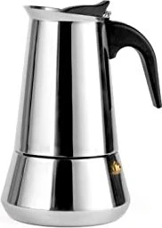 Leopold Vienna Trevi 6 Tassen Espressokanne edelstahl