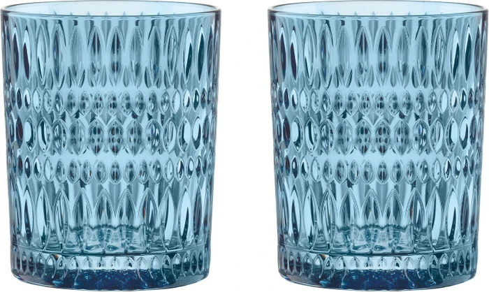 Nachtmann Ethno Whiskyglas vintage blau, 2 Stück