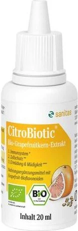 Sanitas CitroBiotic Lösung, 20ml