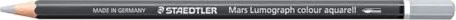 Staedtler Mars Lumograph colour aquarell 104 Aquarellstift mittelgrau, Kartonetui, 6er-Pack