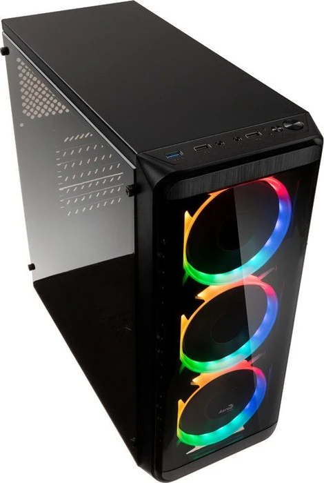 AeroCool System Integrator SI-5200 RGB, Acrylfenster