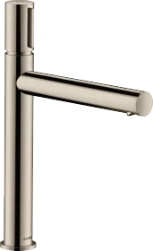 Hansgrohe Axor Uno Select 200 für Aufsatzwaschtische mit Ablaufgarnitur polished nickel