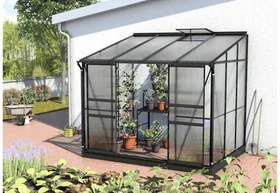 Vitavia Ida 5200 HKP 4mm Anlehngewächshaus anthrazit