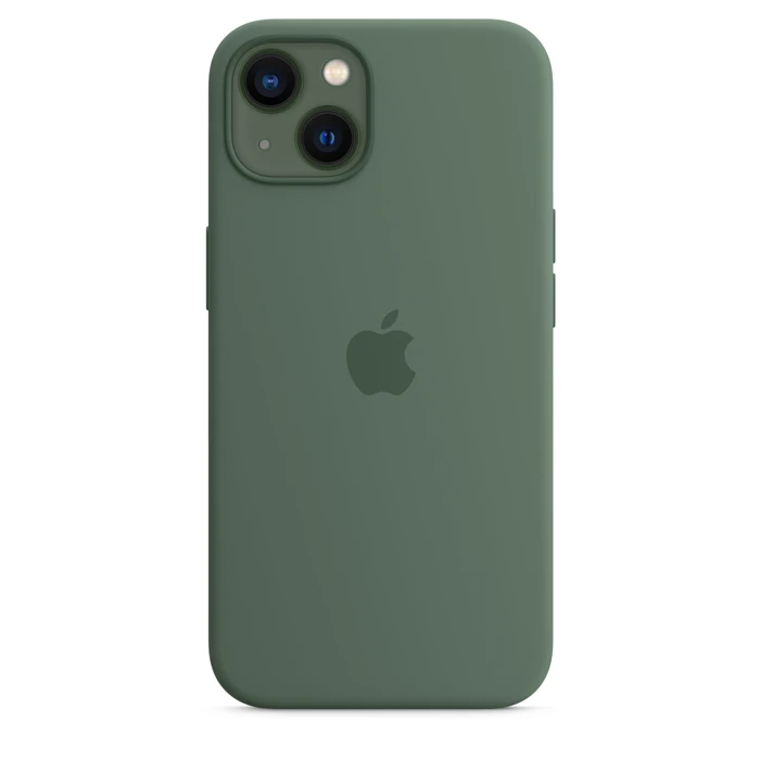 Apple Silikon Case mit MagSafe für iPhone 13 Eukalyptus