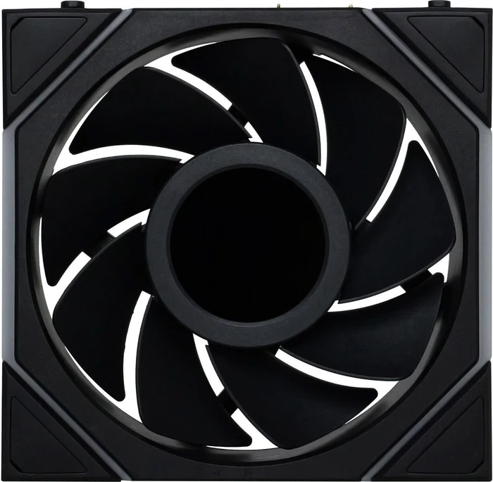 Lian Li Uni Fan TL LCD Wireless 120 RGB Reverse Blade, schwarz, LED-Steuerung, 120mm, 3er-Pack