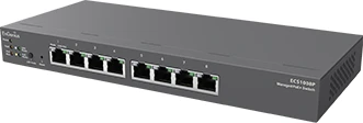 EnGenius Cloud Switch Series ECS Desktop Gigabit Managed Switch, 8x RJ-45, 55W PoE