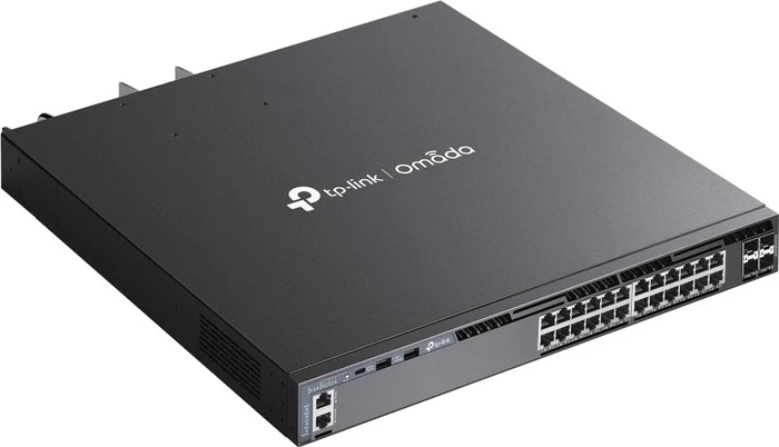 TP-Link Omada SG6400 Rackmount Gigabit Managed Switch, 24x RJ-45, 4x SFP+, 400W PoE+