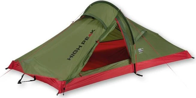 High Peak Siskin 2.0 Tunnelzelt pesto/rot