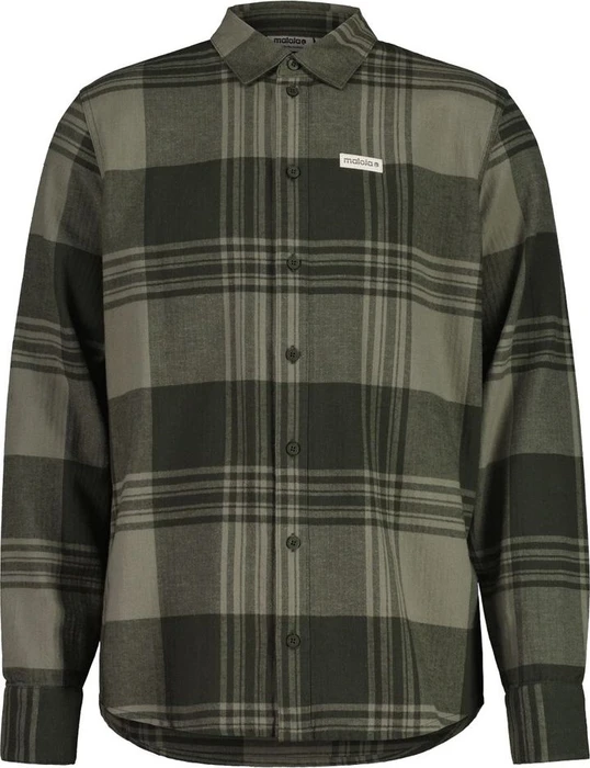 Maloja AblancaM. Hemd langarm alpine woods check (Herren)