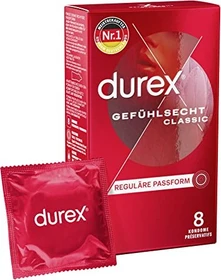 Durex Gefühlsecht Classic, 8 Stück