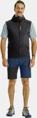 Ortovox Swisswool Piz Duan Funktionsweste black raven (Herren)