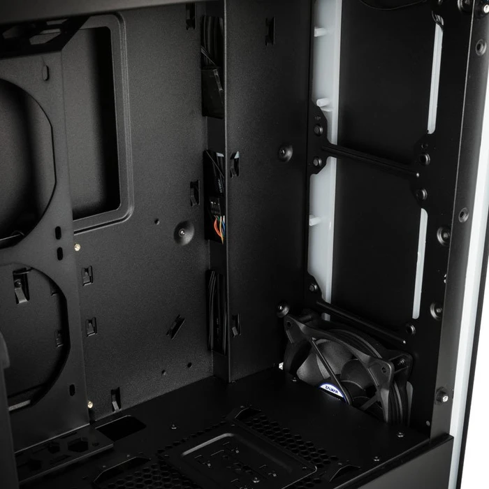 Zalman S5, schwarz, Glasfenster