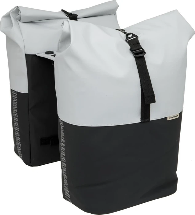 New Looxs Nyborg Double MIK Gepäcktasche light grey/black