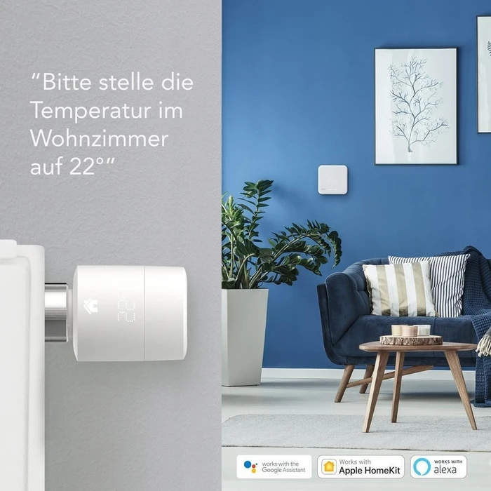 tado Smartes Funk-Heizkörperthermostat, universale Montage, Heizungssteuerung