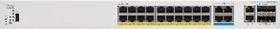 Cisco Catalyst 1300 Rackmount Gigabit Managed Switch, 24x RJ-45, 4x SFP+, 375W PoE+ (C1300-24MGP-4X)