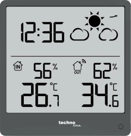 technoline WS 9138 Funkwetterstation, digital