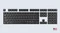 Wooting ABS Keycap Set, Kunststoff (ABS), OEM-Profil, schwarz, 108 Tasten, ANSI-US Vorschaubild