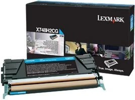 Lexmark Toner X748H2CG cyan hohe Kapazität