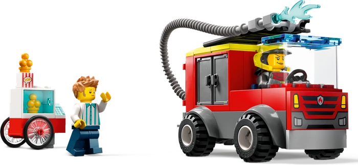 LEGO City - Feuerwehrstation und Löschauto