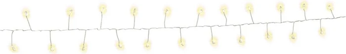 Wentronic goobay Silberdraht-Lichterkette LED 50x warmweiß